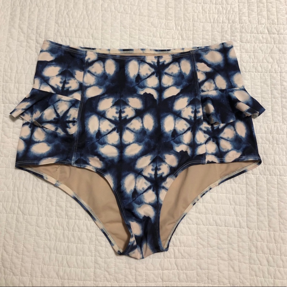 Kortni Jeane Tie Dye Ruffle Bottom
